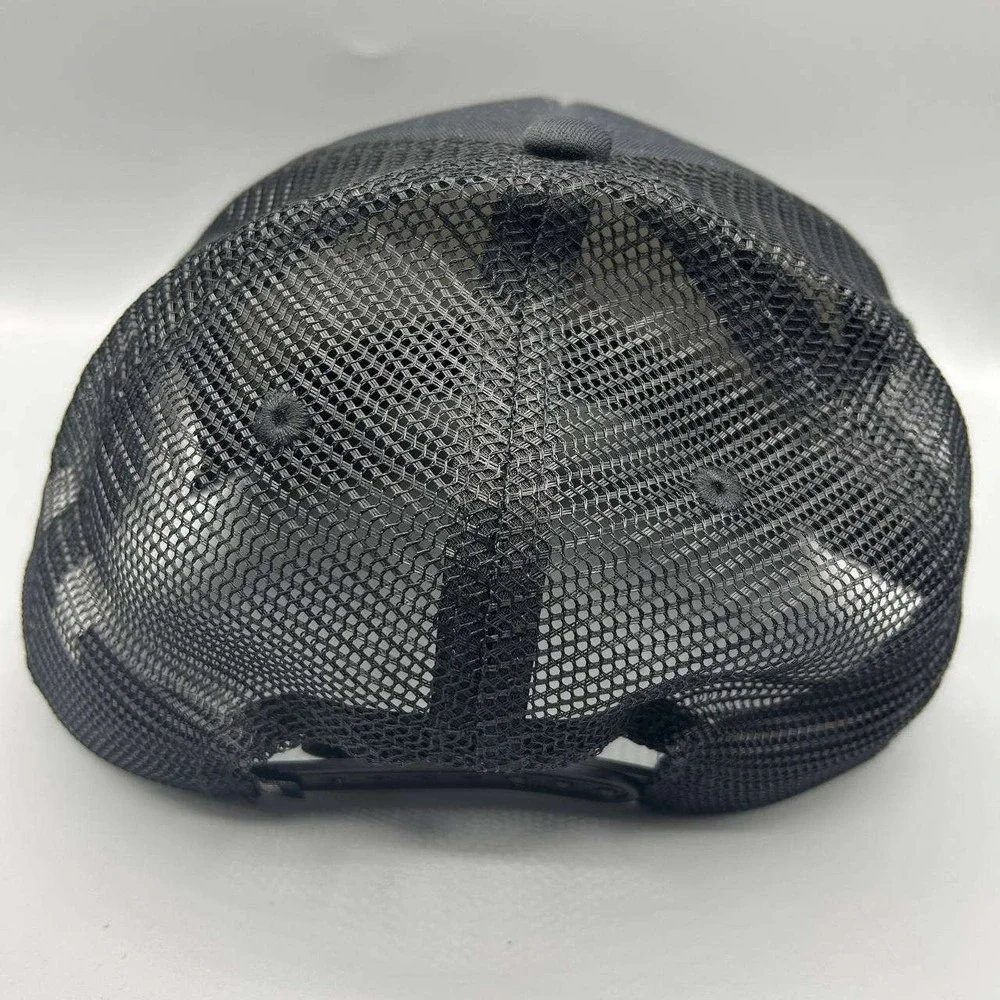 Air Jordan Rise Trucker Hat Youth Black Embroidered Jumpman Snap Back Cap‎